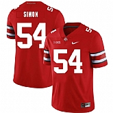 Ohio State Buckeyes 54 John Simon Red Nike College Football Jersey Dzhi,baseball caps,new era cap wholesale,wholesale hats
